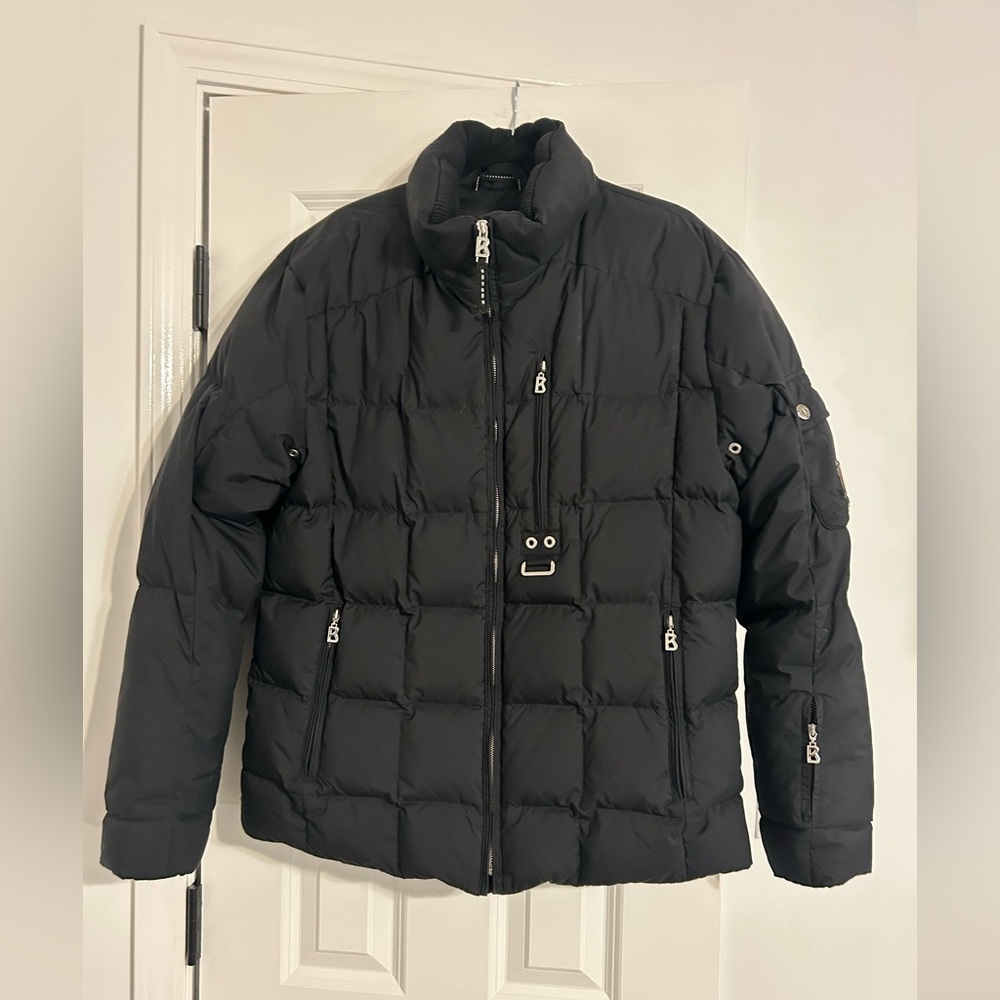 Men's Bogner Black Puffer Ski Jacket